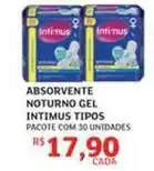 Assaí Atacadista Intimus - absorvente noturno gel oferta