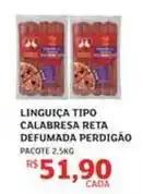 Assaí Atacadista Perdigão - linguiça tipo calabresa reta defumada oferta