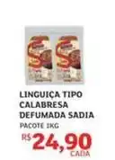Assaí Atacadista Sadia - linguiça tipo calabresa defumada oferta