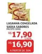 Assaí Atacadista Sadia - lasanha congelada sabores oferta