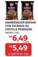 Assaí Atacadista Perdigão - hamburguer bovino com picanha ou costela oferta
