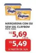 Assaí Atacadista Claybom - margarina com ou sem sal oferta