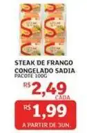 Assaí Atacadista Sadia - steak de frango congelado oferta