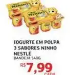 Assaí Atacadista Sabores - iogurte em polpa 3 sabores ninho oferta