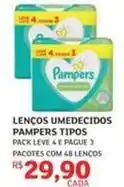 Assaí Atacadista Pampers - lenços umedecidos oferta