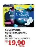 Assaí Atacadista Always - absorvente noturno tipos oferta