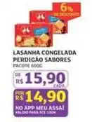 Assaí Atacadista Perdigão - lasanha congelada sabores oferta