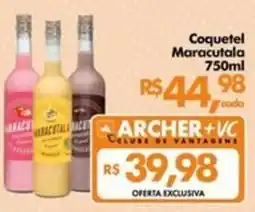 Supermercados Archer Coquetel Maracutola oferta
