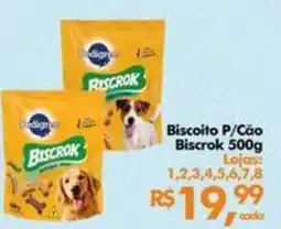 Supermercados Archer Biscoito p/cão biscrok oferta
