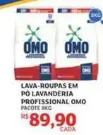 Assaí Atacadista Omo - lava-roupas em pó lavanderia profissional oferta
