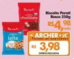 Supermercados Archer Biscoito parati rosca oferta