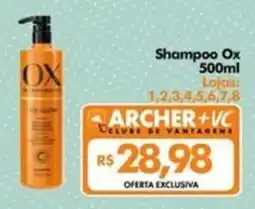 Supermercados Archer Shampoo Ox oferta