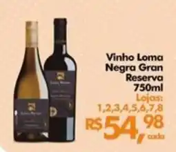 Supermercados Archer Vinho loma negra gran reserva oferta