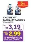 Assaí Atacadista Parmalatinho - iogurte fit oferta