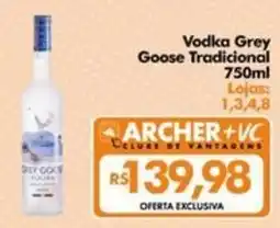 Supermercados Archer Vodka Grey Goose Tradicional oferta
