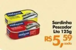 Supermercados Archer Sardinha Pescador oferta