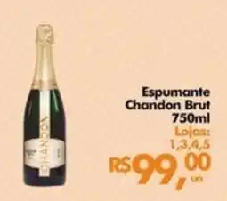 Supermercados Archer Espumante Chandon Brut oferta