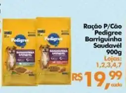 Supermercados Archer Ração P/Cão Pedigree Barriguinha Saudável oferta