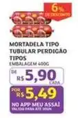 Assaí Atacadista Perdigão - mortadela tipo tubular tipos oferta