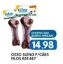 Rancho Bom Supermercados Ossos suíno p/cães oferta