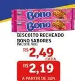 Assaí Atacadista Convenção sabores - biscoito recheado oferta
