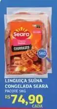 Assaí Atacadista Seara - linguiça suína congelada oferta