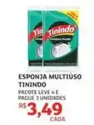 Assaí Atacadista Tinindo - esponja multiuso oferta