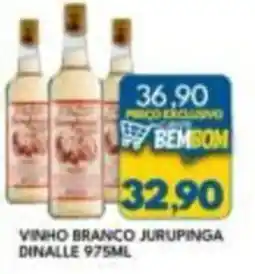 Rancho Bom Supermercados vinho branco jurupinga dinalle oferta