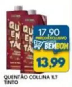 Rancho Bom Supermercados Quentão collina tinto oferta