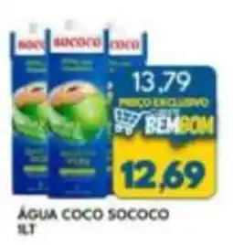 Rancho Bom Supermercados Água coco sococo oferta