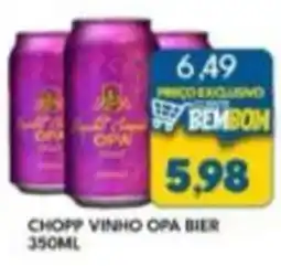 Rancho Bom Supermercados Chopp vinho opa bier oferta