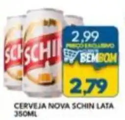 Rancho Bom Supermercados Cerveja nova schin lata oferta