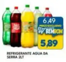 Rancho Bom Supermercados Refrigerante agua da serra 2lt oferta