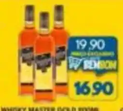Rancho Bom Supermercados whisky master gold bomb oferta
