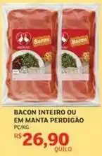 Assaí Atacadista Perdigão - bacon inteiro ou em manta oferta