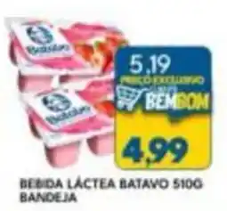 Rancho Bom Supermercados Bebida Láctea Batavo oferta