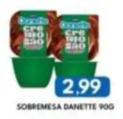 Rancho Bom Supermercados Sobremesa danette oferta