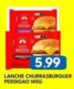 Rancho Bom Supermercados Lanche churrasburguer oferta
