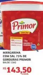 Assaí Atacadista Primor - margarina com sal 75% de gorduras oferta