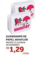 Assaí Atacadista De - guardanpo de papel miniflor oferta
