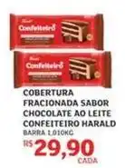 Assaí Atacadista Harald - cobertura fracionada sabor chocolate ao leite confeiteiro oferta