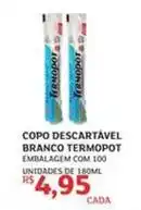 Assaí Atacadista Termopot - copo descartável branco oferta