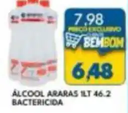 Rancho Bom Supermercados álcool araras bactericida oferta