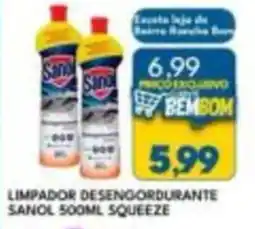 Rancho Bom Supermercados Limpador desengordurante sanol squeeze oferta