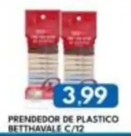 Rancho Bom Supermercados Prendedor de plastico betthavale c/12 oferta