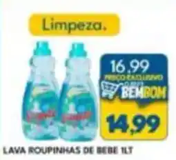 Rancho Bom Supermercados Lava roupinhas de bebe oferta