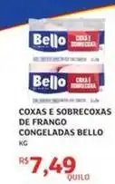 Assaí Atacadista Bello - coxas e sobrecoxas de frango congeladas oferta