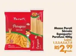 Supermercados Archer Massa parati sêmola espaguete/parafuso oferta