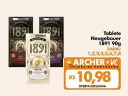 Supermercados Archer Tablete neugebauer 1891 oferta