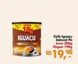 Supermercados Archer Café iguacu soluvel pó oferta
